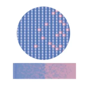 aweben35.1-Raster von Quadraten, die in einem visuell ansprechenden Muster angeordnet sind.