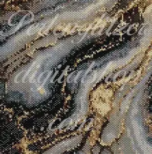 peyotebild45-Goldfluss-Ansprechendes muster mit einem modernen Marmor-Design, das zum kreativen Gestalten einlädt.